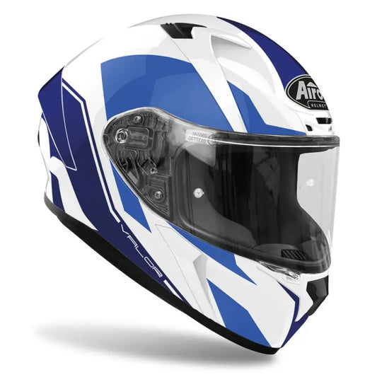 CASCO INTEGRALE AIROH VALOR WINGS BLU LUCIDO