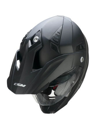 Casco Integrale CGM 666A TWIN MONO Nero Opaco