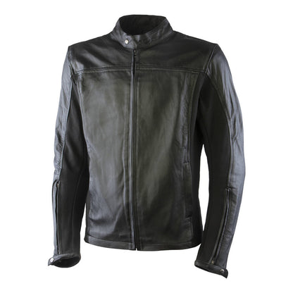 Giacca moto pelle OJ Beast Man Nero