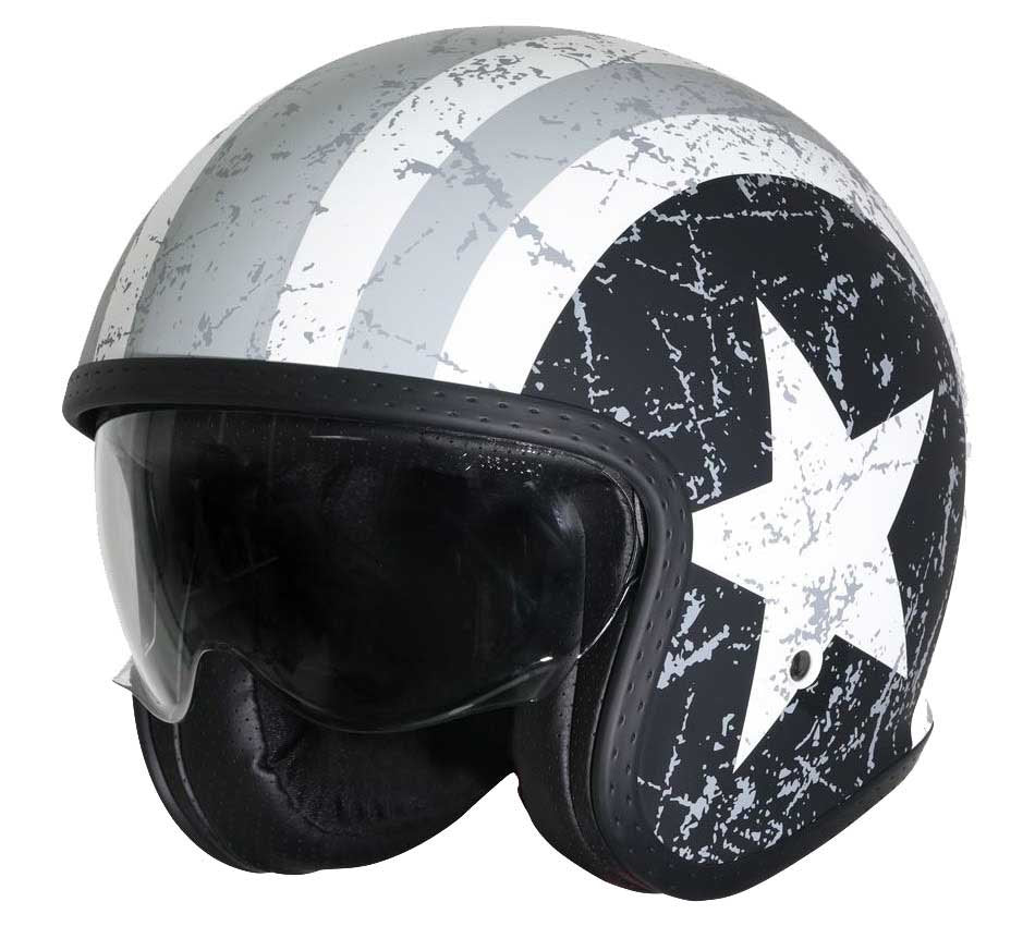 Casco jet Spirit Rebel Star ORIGINE