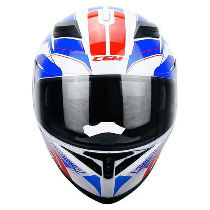 Casco Moto Integrale CGM 316y SPEED RACER BLU ROSSO